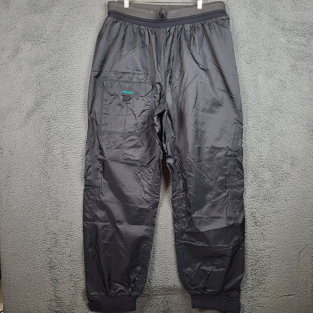 Kokatat Mens XL Waterproof Paddling Pants Black Kayaking Sailing Nylon USA Made